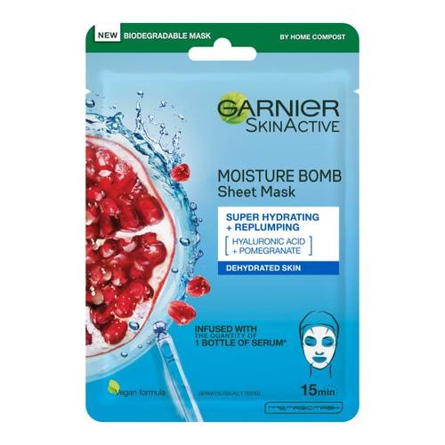 Garnier Moisture Bomb Pomegranate Hydrating Mask - Garrett O'Donnell ...